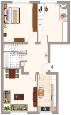 Foto - 3 Zimmer Erdgeschoßwohnung zur Miete in Mönchengladbach
