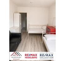 Schöne möblierte 1Zimmer Wohnung, 20qm, im 1. OG in zentraler Lage in Mannheim zu vermieten.