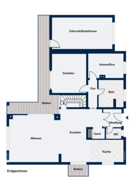 Foto - 7.5 Zimmer Etagenwohnung in Bad Soden-Salmünster