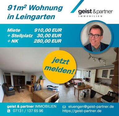 Foto - große 2,5-Zimmer-Terrassen-Wohnung mit 91 m2 sofort frei