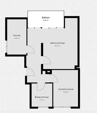 Foto - Schöne 80m², großer Balkon, NEUE Küche!