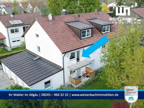 Foto - 3 Zimmer Küche Bad - Gepflegte Wohnung in ruhiger Lage - Südbalkon - Saniertes Bad - Garage - Für Paare und Familien