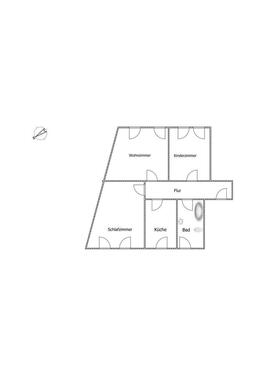 Foto - 3 Zimmer Etagenwohnung zur Miete in Halle (Saale)