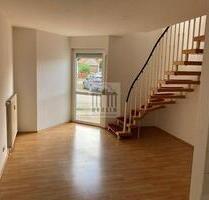 ruhige Maisonettenwohnung bei Halle, Terrasse, Erker, Keller, - Salzatal