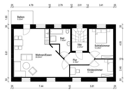 Foto - Charmante 3 Zimmerwohnung in SinsheimWeiler