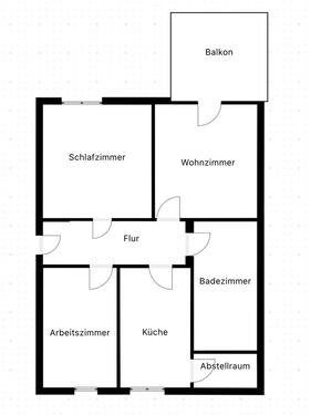 Foto - 3 Zimmer Etagenwohnung zur Miete in Wolfsburg