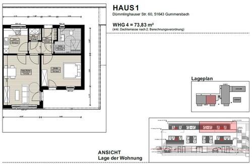 Foto - 2 Zimmer Etagenwohnung zur Miete in Gummersbach