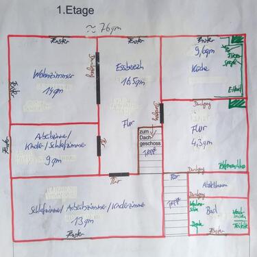 Foto - 3 Zimmer Etagenwohnung in Steinbach am Donnersberg