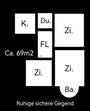 Foto - Ab Mai 69 m2 Wohnung im Doppelhaus Greifswald Gute ruhige Lage