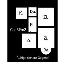 Ab Mai 69 m2 Wohnung im Doppelhaus Greifswald Gute ruhige Lage
