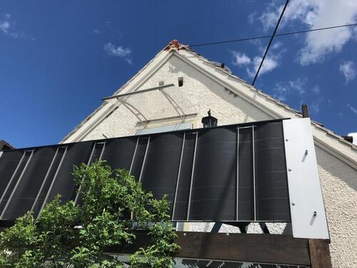 Foto - Kleines Einfamilienhaus mit Garage, Garten, Balkon-provisionsfrei