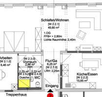 Helle 3-Zimmer-Wohnung im Stadtzentrum von Bad Mergentheim