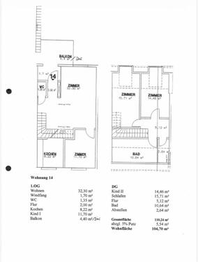 Foto - 4 Zimmer Maisonettenwohnung in Weimar