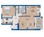 Foto - 3-Zimmer-Wohnung - Balkon, neue Küche, Erstbezug n. Renovierung