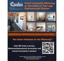 60 QM RENOVIERTE WOHNUNG ZU VERMIETEN - Viersen