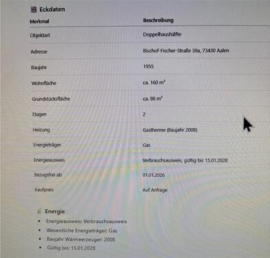 Foto - Einfamilienhaus zum Kaufen in Aalen