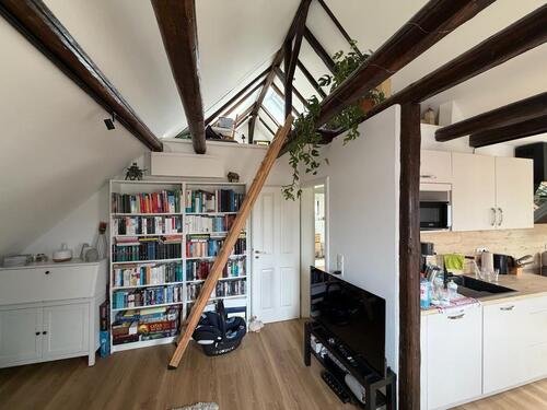 Foto - Galerie-Altbau-Wohnung mit Sonnenbalkon & Küche in Frankfurt