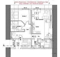 Wunderschöne, helle Wohnung in Miehlen - Holzhausen an der Haide