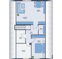 Wohnung zu vermieten - 600,00&nbsp;EUR Kaltmiete, ca.&nbsp; 63,00&nbsp;m&sup2; in Eystrup (PLZ: 27324)