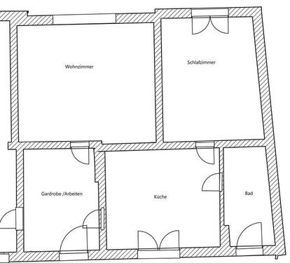 Foto - 3 Zimmer Erdgeschoßwohnung zur Miete in Görzke