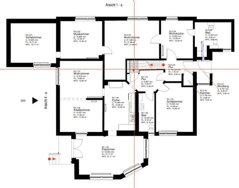 Foto - Etagenwohnung zur Miete in Bramsche