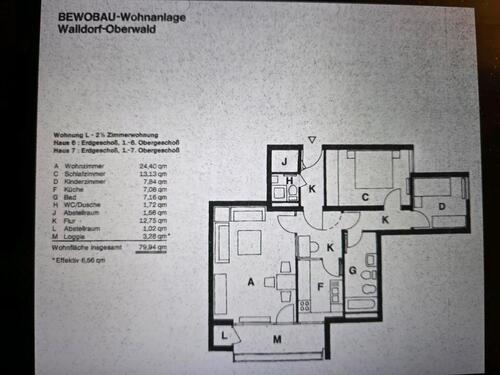 Foto - 2.5 Zimmer Etagenwohnung zur Miete in Mörfelden-Walldorf