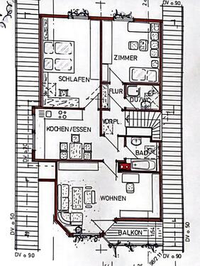 Foto - 3,5 Zimmer Wohnung im Zentrum von Mengen