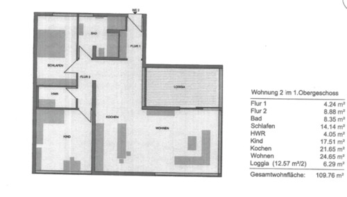Foto - 3 Zimmer Etagenwohnung zur Miete in Halle (Saale)