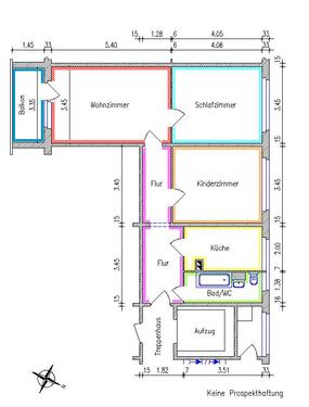 Foto - 3 Zimmer Etagenwohnung in Chemnitz