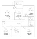 Foto - 5 Zimmer Etagenwohnung zur Miete in Laatzen
