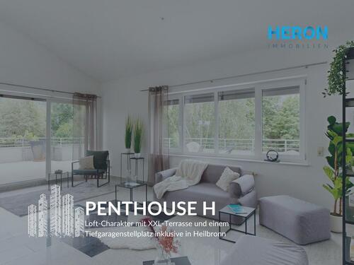 Foto - PENTHOUSE H - Loft-Charakter mit XXL-Terrasse und einem Tiefgaragenstellplatz inklusive in Heilbronn