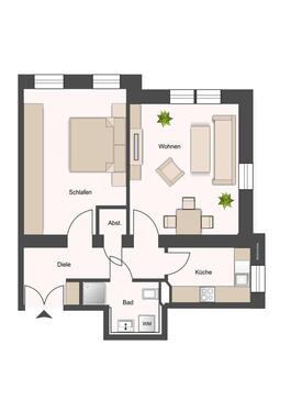 Foto - 2 Zimmer Etagenwohnung zur Miete in Dresden