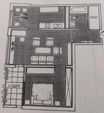 Foto - 2.5 Zimmer Erdgeschoßwohnung zum Kaufen in Ludwigsburg