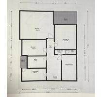 4 Zi-Wohnung mit 90 m², 2 Balkon, Einbauküche u. Keller - Neckarsulm