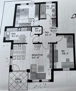 Foto - 3 Zimmer Etagenwohnung zum Kaufen in Ingolstadt