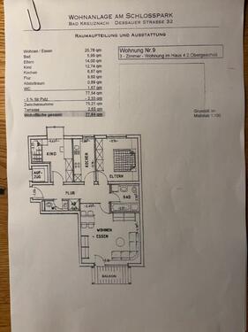 Foto - 3 Zimmer Etagenwohnung zur Miete in Bad Kreuznach