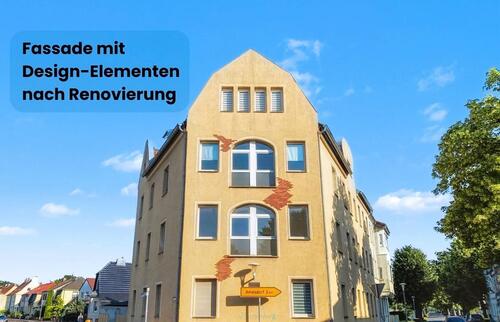 Foto - Jobcenter OK – Renovierte DG-Wohnung mit EBK, Keller, Bahnhof nah