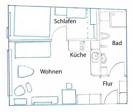 Foto - Etagenwohnung zur Miete in Hamburg