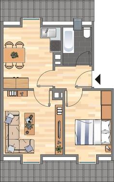 Foto - Etagenwohnung in Landau in der Pfalz zur Miete