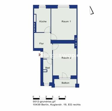 Foto - Wohnungsswap - 2 Zimmer, 62 m² - Kuglerstraße, Pankow, Berlin