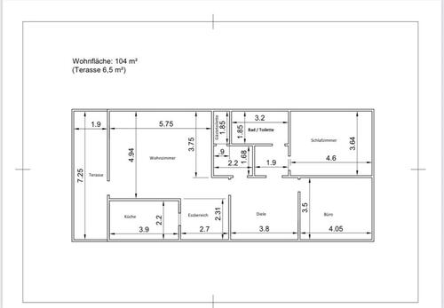 Foto - Etagenwohnung zur Miete in Velbert