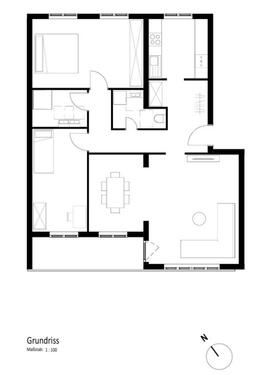 Foto - 3.5 Zimmer Etagenwohnung zur Miete in Rheinfelden (Baden)