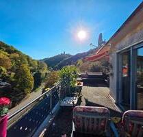 Penthousefeeling mit Burgblick und großer Südwestterrasse - Lorch
