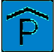 Parkplatz Hebebühne oben in Freiburg Altstadt - Freiburg im Breisgau