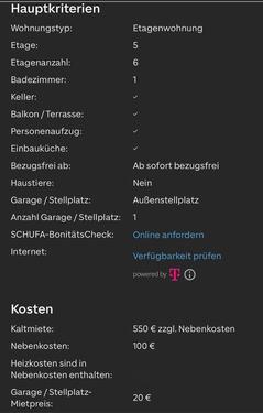 Foto - 1 Zimmer Etagenwohnung zur Miete in Künzelsau