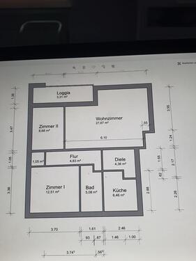 Foto - Mietwohnung - 890,00&nbsp;EUR Kaltmiete, ca.&nbsp; 80,00&nbsp;m&sup2;