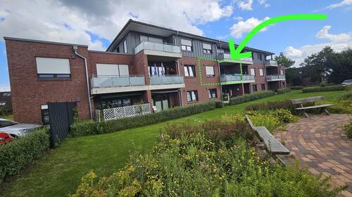 Foto - ZU VERMIETEN: Seniorenfreundliche und moderne 2-Zi.-Wohnung mit Balkon in Ahlerstedt, Gr. Damm 7 (WE8)