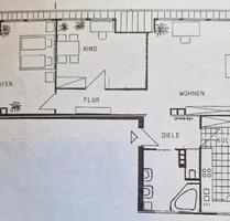 Dachgeschoss wohnung 76.1 m2 ETW 76.1 m2 wuppertal