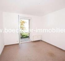 Begrünte, sehr gepflegte Wohnanlage und großer Balkon! - Lucka