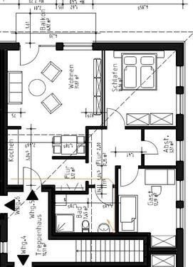 Foto - 3 Zimmer Etagenwohnung zur Miete in Langenhorn